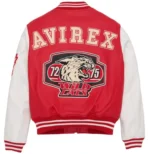 AVIREX Wild Cat Varsity Leather Jacket