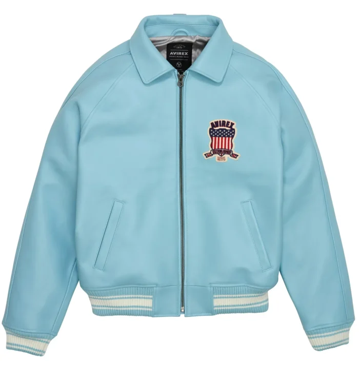 Avirex Leather Jacket Glacier