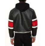 Avirex Legend Leather Jacket Black