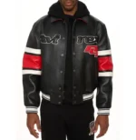 Avirex Legend Leather Jacket Black