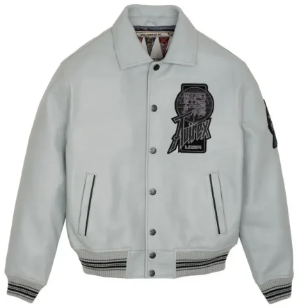 Avirex Limited Edition Twin Dragon Leather Jacket
