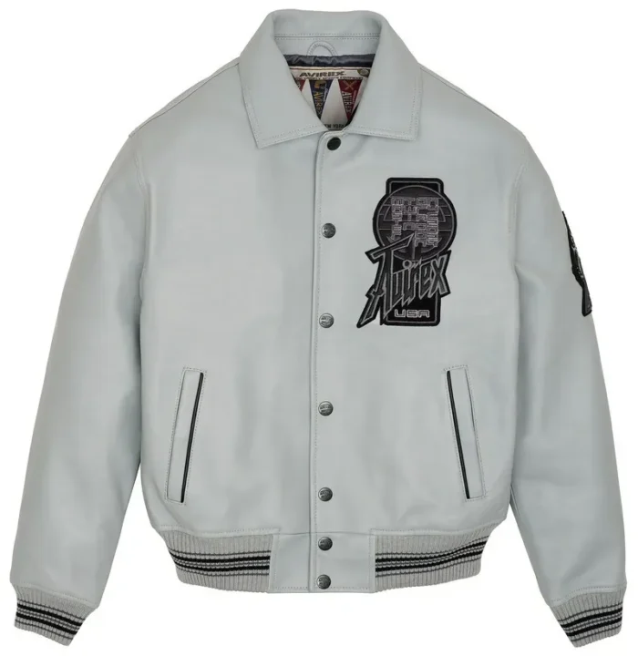 Avirex Limited Edition Twin Dragon Leather Jacket
