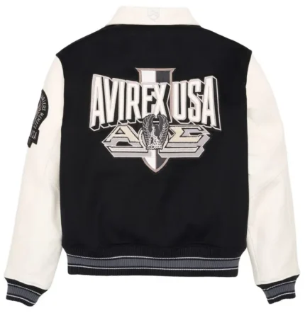 Avirex Omega Wool Leather Jacket