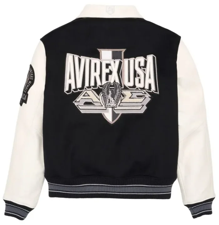 Avirex Omega Wool Leather Jacket