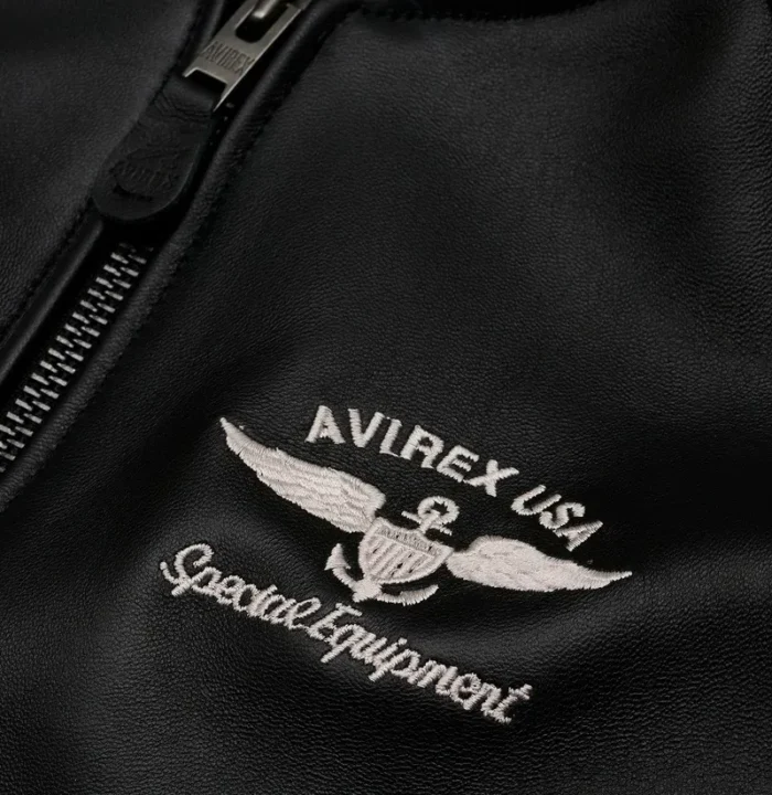 Avirex USA Stadium Jacket Black