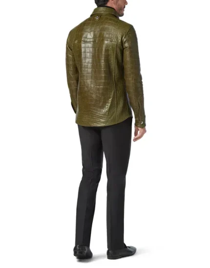BILLIONAIRE CROCODILE LEATHER SHIRTS LUXURY