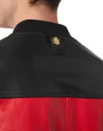 BILLIONAIRE LEATHER BOMBER DOUBLE B