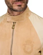 BILLIONAIRE LEATHER BOMBER GREST