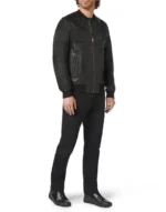 BILLIONAIRE LEATHER BOMBER LUXURY