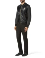 BILLIONAIRE LEATHER BOMBER LUXURY