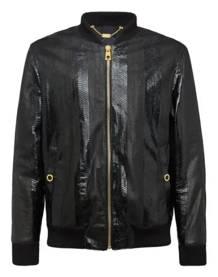 BILLIONAIRE LEATHER BOMBER LUXURY