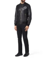 BILLIONAIRE LEATHER BOMBER ORIGINAL