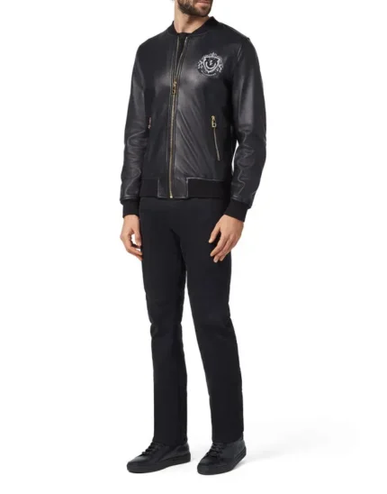 BILLIONAIRE LEATHER BOMBER ORIGINAL