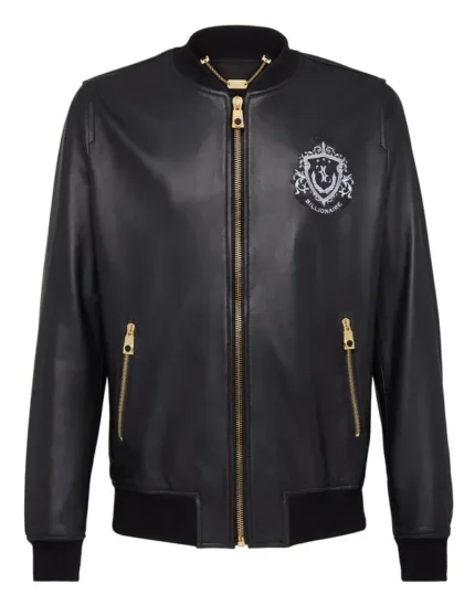 BILLIONAIRE LEATHER BOMBER ORIGINAL
