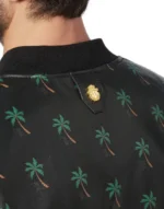 BILLIONAIRE LEATHER BOMBER PALMS