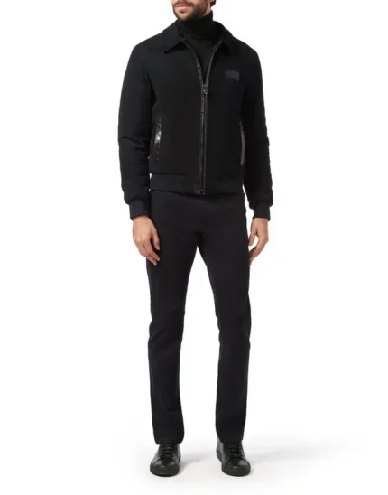 BILLIONAIRE LEATHER BOMBER STATEMENT