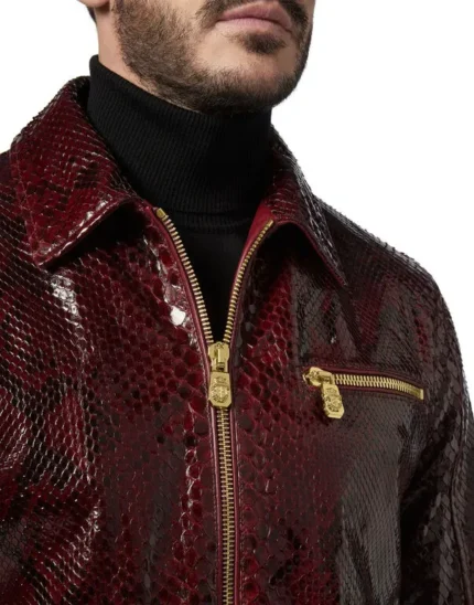 BILLIONAIRE LEATHER JACKET LUXURY
