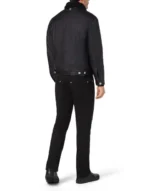 BILLIONAIRE LEATHER JACKET WITH PYTHON LUXURY