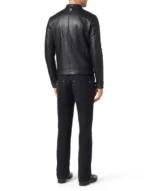 BILLIONAIRE LEATHER MOTO JACKET