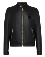 BILLIONAIRE LEATHER MOTO JACKET
