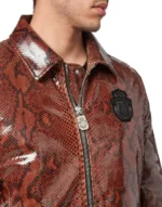 BILLIONAIRE PITONE AVIATOR BOMBER CREST