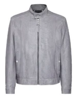 BILLIONAIRE PYTHON LEATHER BIKER LUXURY