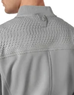 BILLIONAIRE PYTHON LEATHER BOMBER