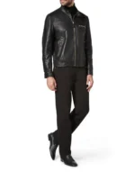 BILLIONAIRE PYTHON LEATHER JACKET LUXURY