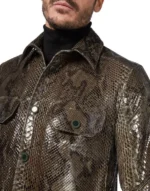 BILLIONAIRE PYTHON LEATHER SHIRTS LUXURY