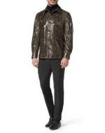BILLIONAIRE PYTHON LEATHER SHIRTS LUXURY