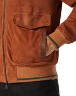 BILLIONAIRE PYTHON SUEDE BOMBER