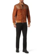 BILLIONAIRE PYTHON SUEDE BOMBER