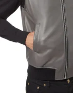 BILLIONAIRE SLEEVELESS LEATHER VEST