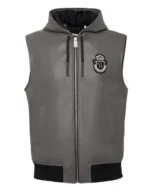 BILLIONAIRE SLEEVELESS LEATHER VEST