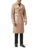 BILLIONAIRE TRENCH Light Brown COAT LUXURY