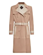 BILLIONAIRE TRENCH Light Brown COAT LUXURY