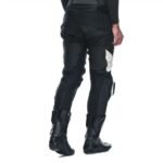 DAINESE DELTA 4 LEATHER PANTS WHITE