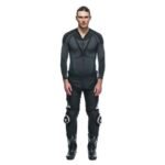 DAINESE DELTA 4 LEATHER PANTS WHITE