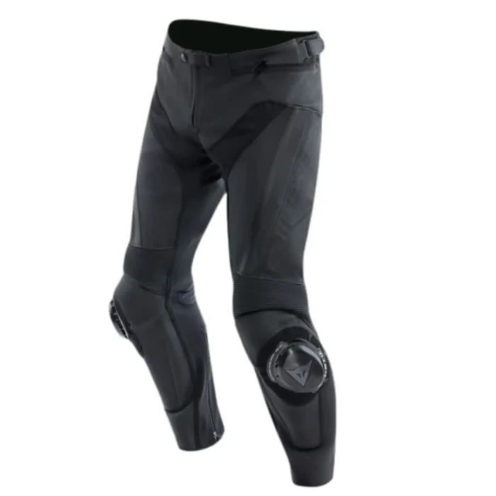 DAINESE DELTA 4 LEATHER PANTS WHITE