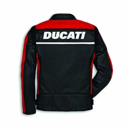 Ducati Dainese Company C2 Leather Jacket Red