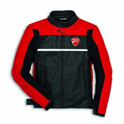 Ducati Dainese Company C2 Leather Jacket Red