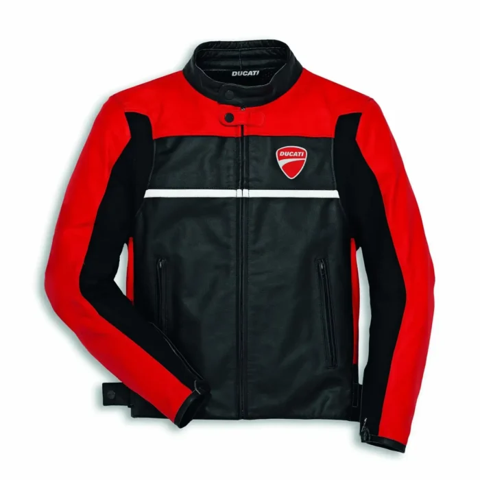 Ducati Dainese Company C2 Leather Jacket Red