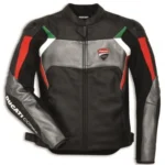 Ducati Men’s Leather Motorcycle Jacket Corse C3