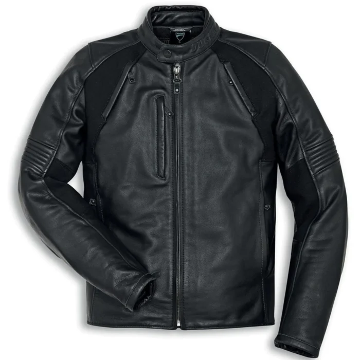 Ducati Pro-rider Leather Jacket Black Color