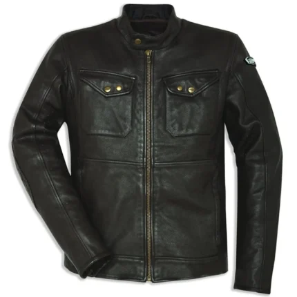 Ducati Sebring Leather Jacket Black