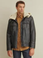 Emmett Classic Leather Bomber Jacket