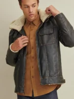 Emmett Classic Leather Bomber Jacket