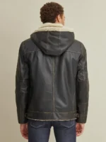 Emmett Classic Leather Bomber Jacket