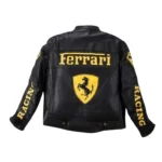Ferrari Racing Leather Jacket