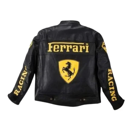 Ferrari Racing Leather Jacket